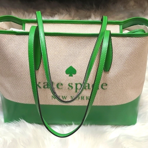 kate spade Handbags - NWT Kate Spade Street Tote ~ Adjustable Side Snaps  ~ Green